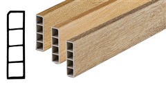 EGIBI Vinyl podlaha Soklová lišta SPC RIGID d.2,4m, v.50/12mm EF system VANCOUVER